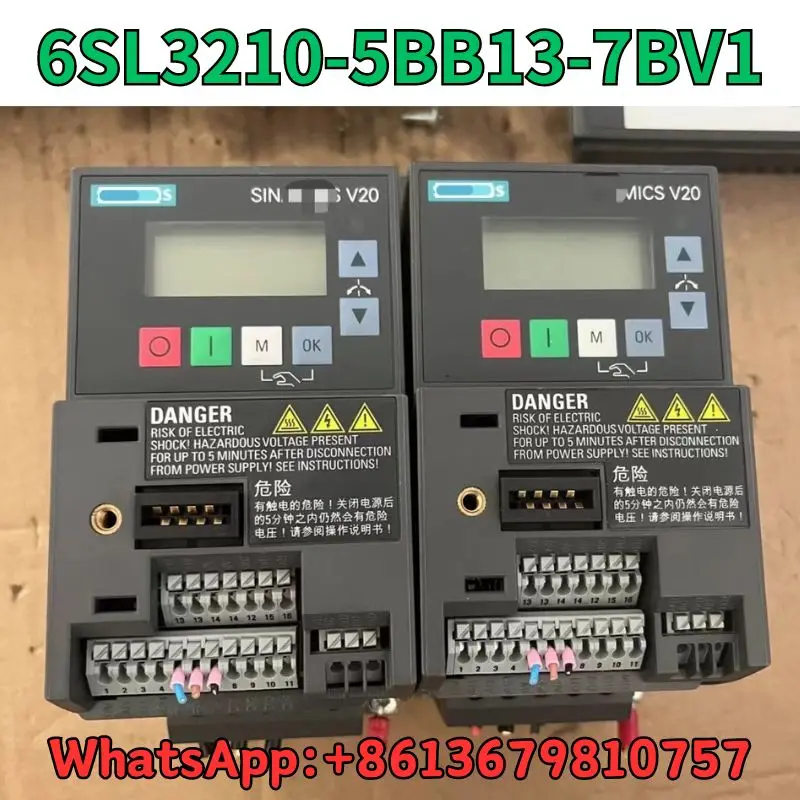Использованный преобразователь частоты 6SL3210-5BB13-7BV1 тест ОК Быстрая доставка
Использованный преобразователь частоты 6SL3210-5BB13-7BV1 тест ОК Быстрая доставка