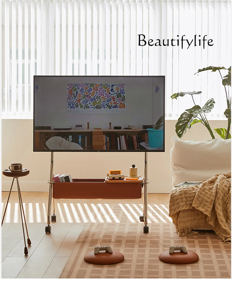 Living room home yo-yo TV mobile bracket retro floor removable TV shelf edge few
Living room home yo-yo TV mobile bracket retro floor removable TV shelf edge few
