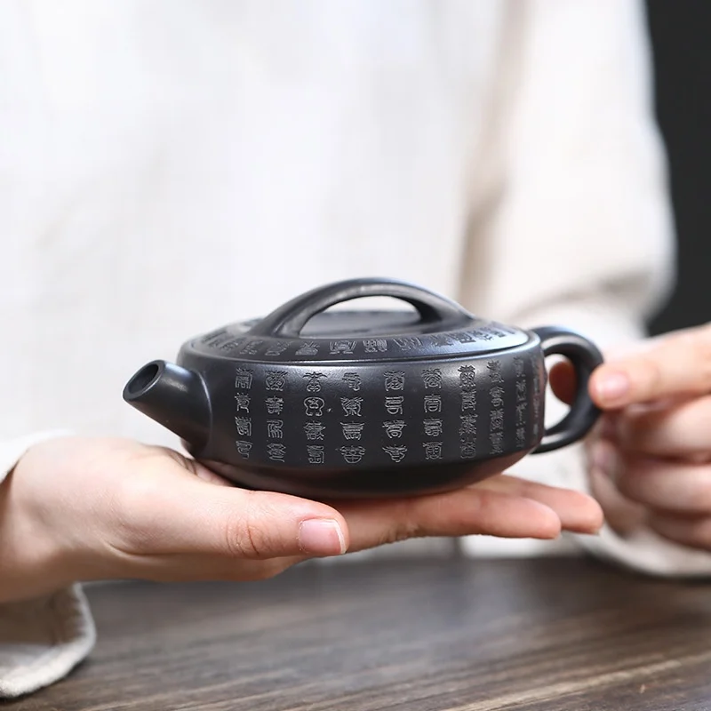 170ML Vintage Yixing Purple Clay Teapots Handmade Pot Raw Ore Stone Yellow Mud Kettle Chinese Zisha Tea Set Tea Items Drinkware
170ML Vintage Yixing Purple Clay Teapots Handmade Pot Raw Ore Stone Yellow Mud Kettle Chinese Zisha Tea Set Tea Items Drinkware