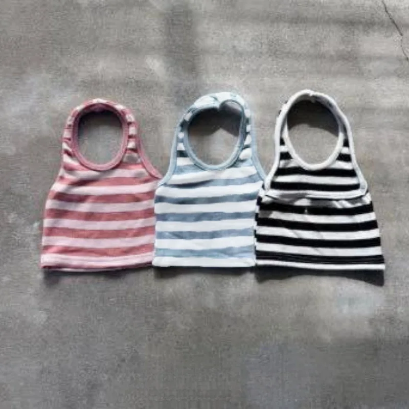 2026 Summer New Children Sleeveless Tops Fashion Simple Girls Halter Tops Cotton Toddler Sweet Striped Sling Kids Clothes
2026 Summer New Children Sleeveless Tops Fashion Simple Girls Halter Tops Cotton Toddler Sweet Striped Sling Kids Clothes