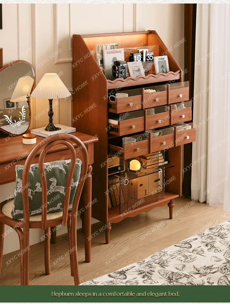 Solid Wood Storage Cabinet Living Room Storage Sofa TV Side Cabinet Bedroom Locker
Solid Wood Storage Cabinet Living Room Storage Sofa TV Side Cabinet Bedroom Locker