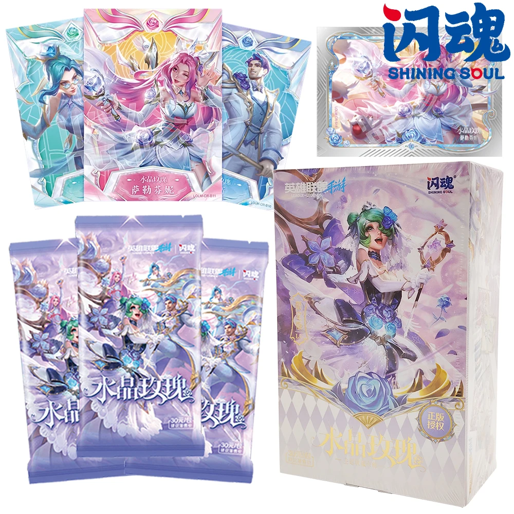 Original Shining Soul League of Legends Collection Card Classic Popular Game Character Seraphine Gwen Creative Card Child's Gift
Original Shining Soul League of Legends Collection Card Classic Popular Game Character Seraphine Gwen Creative Card Child's Gift