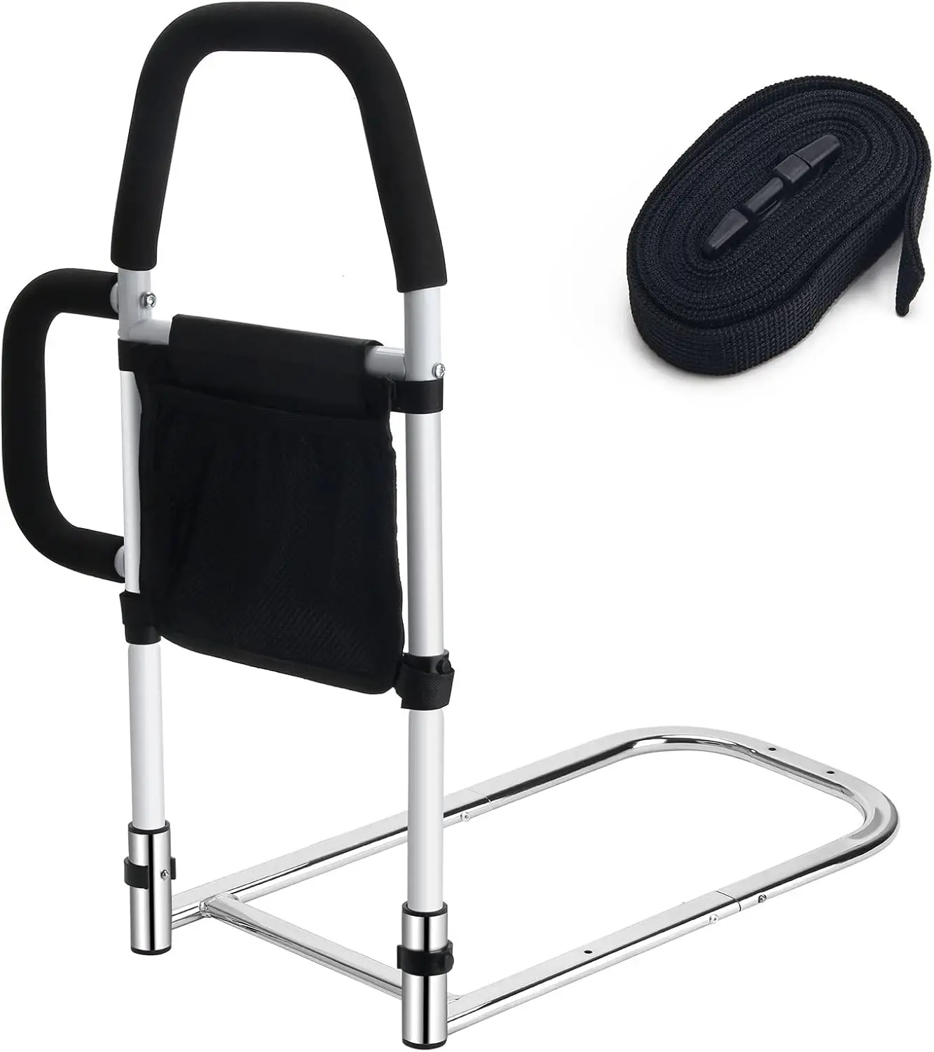 Поручень для кровати для пожилых людей с 2 поручнями, карманом для хранения и предотвращением падения — подходит для кровати King/Queen/Full/Twin, поддерживает 300 фунтов
Поручень для кровати для пожилых людей с 2 поручнями, карманом для хранения и предотвращением падения — подходит для кровати King/Queen/Full/Twin, поддерживает 300 фунтов