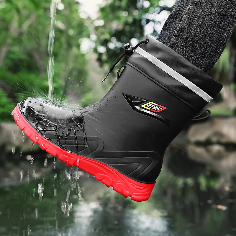 2026 New Men's Waterproof Rubber Rain Boots | Anti-Slip Wear-Resistant Outdoor Work Fishing Wading Shoes
2026 New Men's Waterproof Rubber Rain Boots | Anti-Slip Wear-Resistant Outdoor Work Fishing Wading Shoes