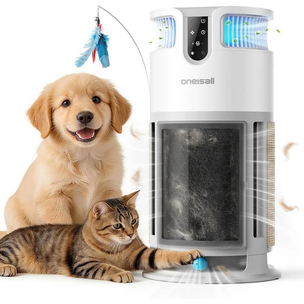 Large Room 3000 sq ft Air Purifier with H13 HEPA Filter, 360° Airflow, Pet Hair, Odor, Allergies, Smoke, Dust, PM2.5 Monitor, Au
Large Room 3000 sq ft Air Purifier with H13 HEPA Filter, 360° Airflow, Pet Hair, Odor, Allergies, Smoke, Dust, PM2.5 Monitor, Au