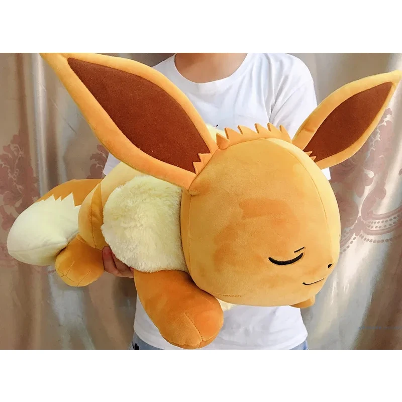 НОВЫЙ Pokemon Sleepy Eevee, большой размер 50 см, мягкая плюшевая игрушка, мягкие игрушки, рождественские подарки для детей
НОВЫЙ Pokemon Sleepy Eevee, большой размер 50 см, мягкая плюшевая игрушка, мягкие игрушки, рождественские подарки для детей