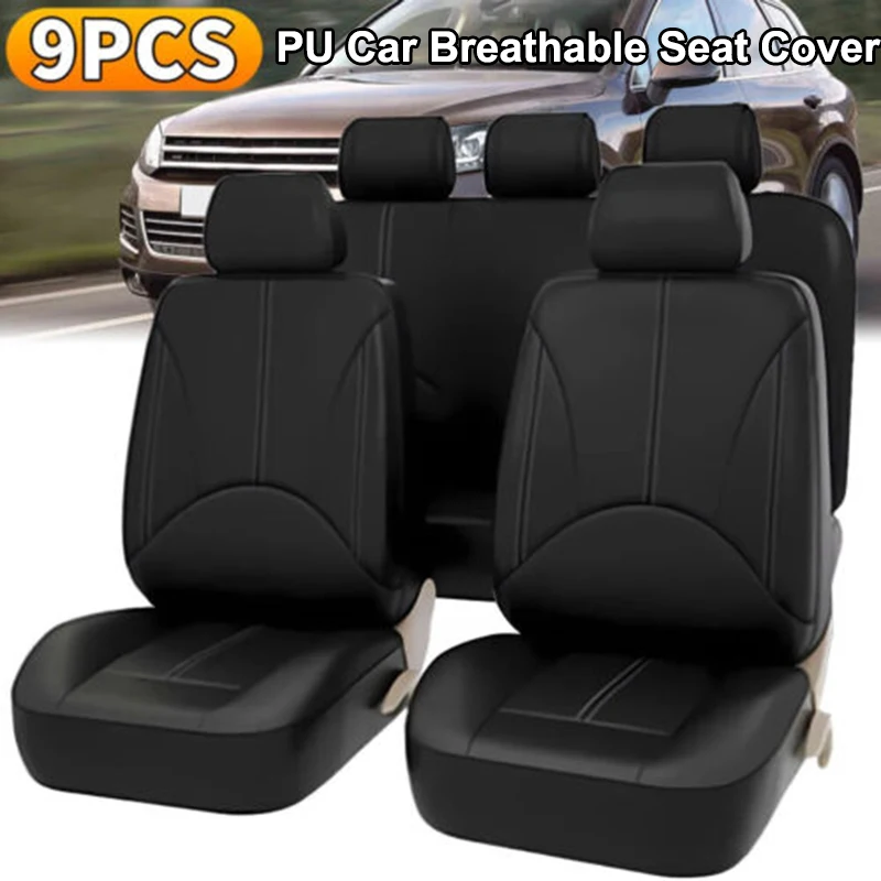 Car Seat Cover Breathable PU Leather Full Surrounded Seat Protector Universal Vehicle Seat Cushion Suitable For Most Cars
Car Seat Cover Breathable PU Leather Full Surrounded Seat Protector Universal Vehicle Seat Cushion Suitable For Most Cars