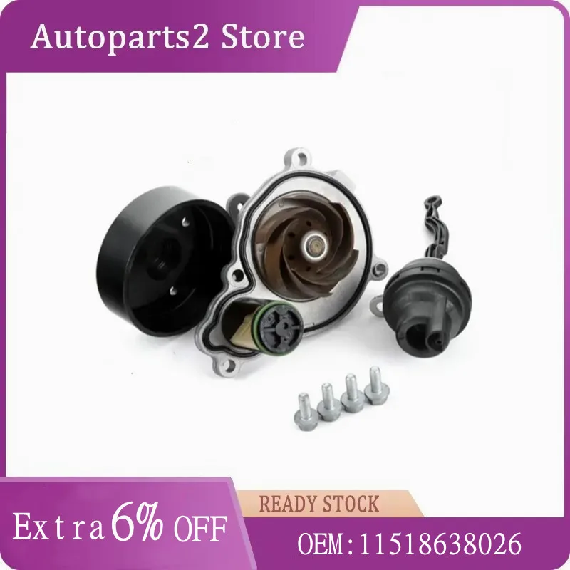 1Set 11518638026 Car Cooling System Coolant Water Pump for BMW F22 F23 F32 F33 11518575695 11518592238 Auto Parts 
1Set 11518638026 Car Cooling System Coolant Water Pump for BMW F22 F23 F32 F33 11518575695 11518592238 Auto Parts