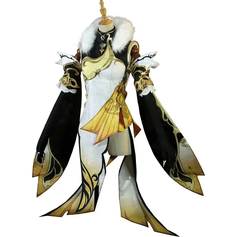 zz04zz12Game Genshin Impact NingGuang Cosplay Costume Qipao Uniform Gold Dress Halloween Party Carnival Clothing
zz04zz12Game Genshin Impact NingGuang Cosplay Costume Qipao Uniform Gold Dress Halloween Party Carnival Clothing