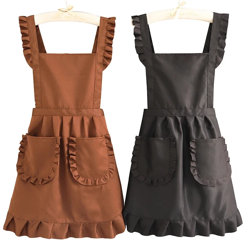 Women's Korean-Style Simple Apron Household Kitchen Anti-Fouling Breathable and Wearable Manicure Milk Tea Shop Apron
Women's Korean-Style Simple Apron Household Kitchen Anti-Fouling Breathable and Wearable Manicure Milk Tea Shop Apron