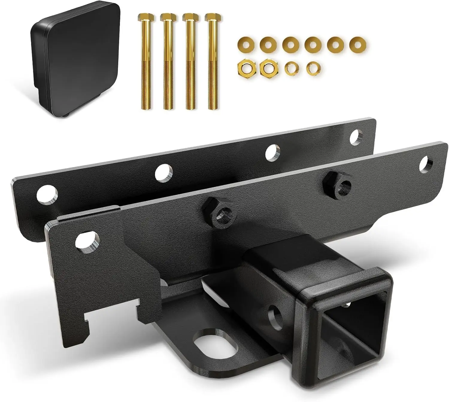 2 Inch Tow Hitch for Jeep Wrangler JL JLU 2018-2024, Trailer Kit with Cover, Rear Bumper Towing Combo
2 Inch Tow Hitch for Jeep Wrangler JL JLU 2018-2024, Trailer Kit with Cover, Rear Bumper Towing Combo