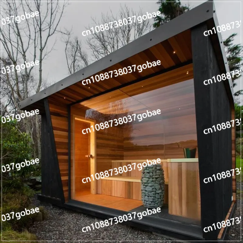 New wooden natural style 4-person outdoor traditional intelligent sauna room steam shower room
New wooden natural style 4-person outdoor traditional intelligent sauna room steam shower room