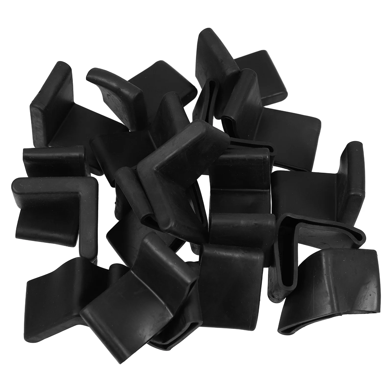 20pcs Angle Iron Cover Rubber Guards Shelf Caps for Wire Shelves Table Leg Black PVC Furniture Feet Pad Protector
20pcs Angle Iron Cover Rubber Guards Shelf Caps for Wire Shelves Table Leg Black PVC Furniture Feet Pad Protector
