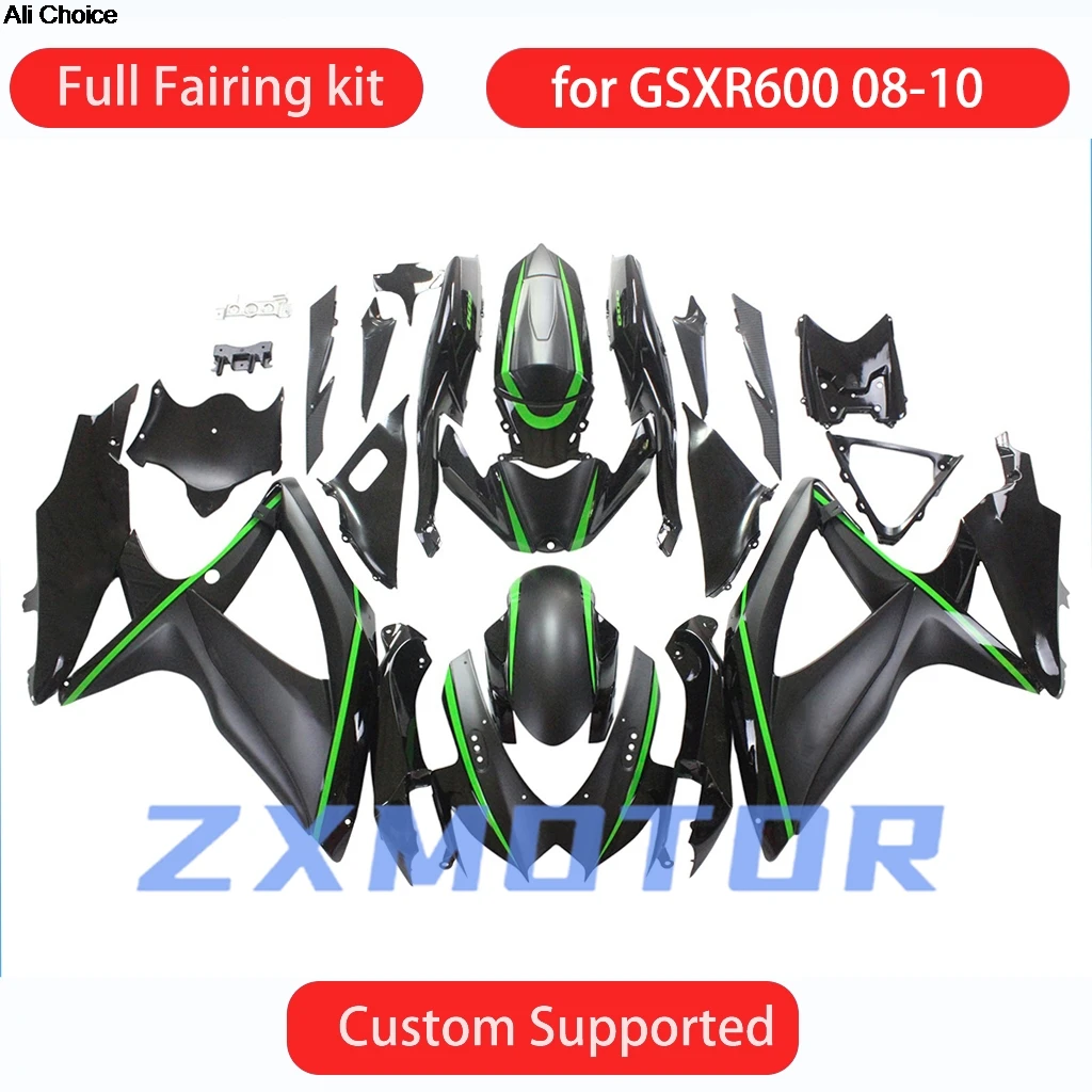 Fit for SUZUKI GSXR600 GSXR750 2008 2009 2010 Hot Style Fairing Kit GSXR 600 750 08 09 10 Motorcycle Fairings ABS Cowling
Fit for SUZUKI GSXR600 GSXR750 2008 2009 2010 Hot Style Fairing Kit GSXR 600 750 08 09 10 Motorcycle Fairings ABS Cowling