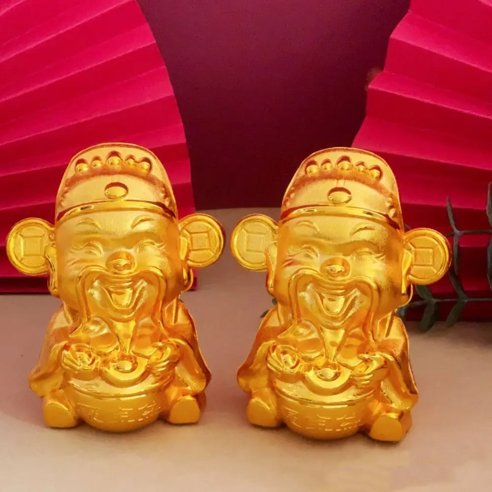 Wear-resistant Gold Cartoon Piggy Bank Thickened Anti-fall God of Wealth Coin Jar Durable Good Luck Coin Saving Box Gift
Wear-resistant Gold Cartoon Piggy Bank Thickened Anti-fall God of Wealth Coin Jar Durable Good Luck Coin Saving Box Gift