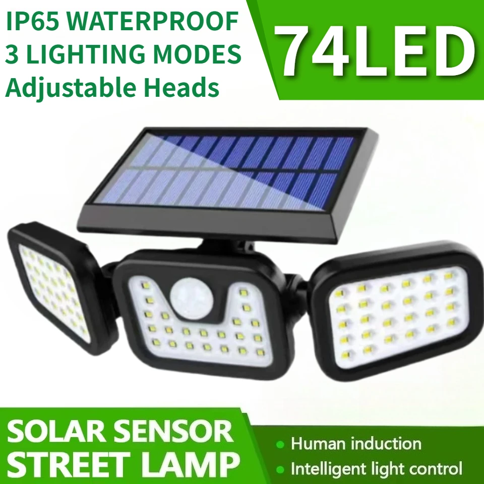 Солнечные светильники WZS для улицы с датчиком движения, IP65 водонепроницаемые, 6500K, на солнечной энергии, для безопасности, прожектор для гаража, двора, патио
Солнечные светильники WZS для улицы с датчиком движения, IP65 водонепроницаемые, 6500K, на солнечной энергии, для безопасности, прожектор для гаража, двора, патио
