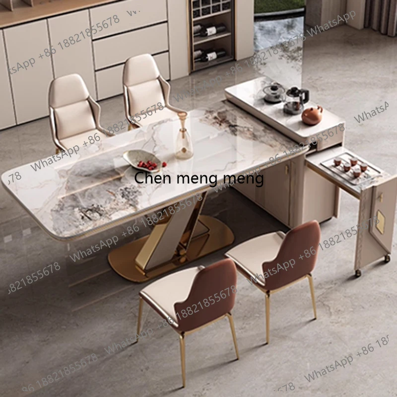 Designer Restaurant Dining Table Kitchen Coffee Center Marble Dining Table Chairs Hallway Mesas
Designer Restaurant Dining Table Kitchen Coffee Center Marble Dining Table Chairs Hallway Mesas