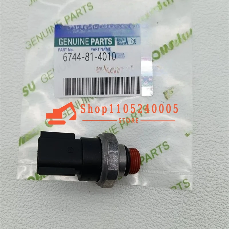 High Quality 6744-81-4010 Excavator Part For PC200-8 PC300-8 6744814010 Excavator Electric Pressure Sensor Switch
High Quality 6744-81-4010 Excavator Part For PC200-8 PC300-8 6744814010 Excavator Electric Pressure Sensor Switch