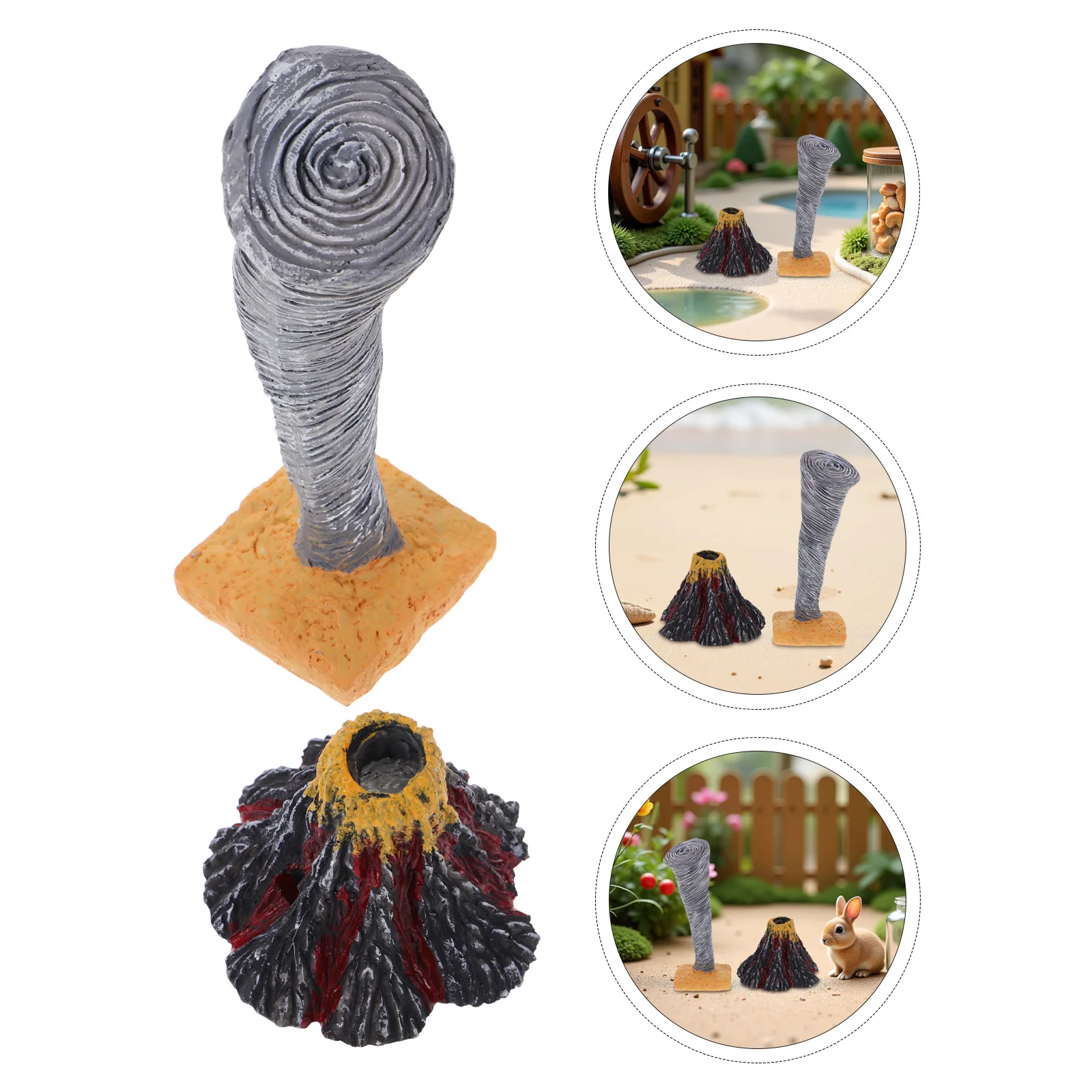 Набор для научных экспериментов: 2 реалистичных модели вулкана и торнадо для симуляции катастроф, развивающий обучающий инструмент для детей (STEM)
Набор для научных экспериментов: 2 реалистичных модели вулкана и торнадо для симуляции катастроф, развивающий обучающий инструмент для детей (STEM)