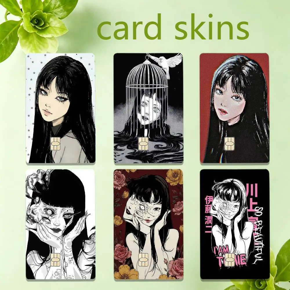Japan Manga Junji Ito Tomie 4pcs 1Set HD Waterproof Card Skins Protective Stickers for Credit Bank Game Cards
Japan Manga Junji Ito Tomie 4pcs 1Set HD Waterproof Card Skins Protective Stickers for Credit Bank Game Cards