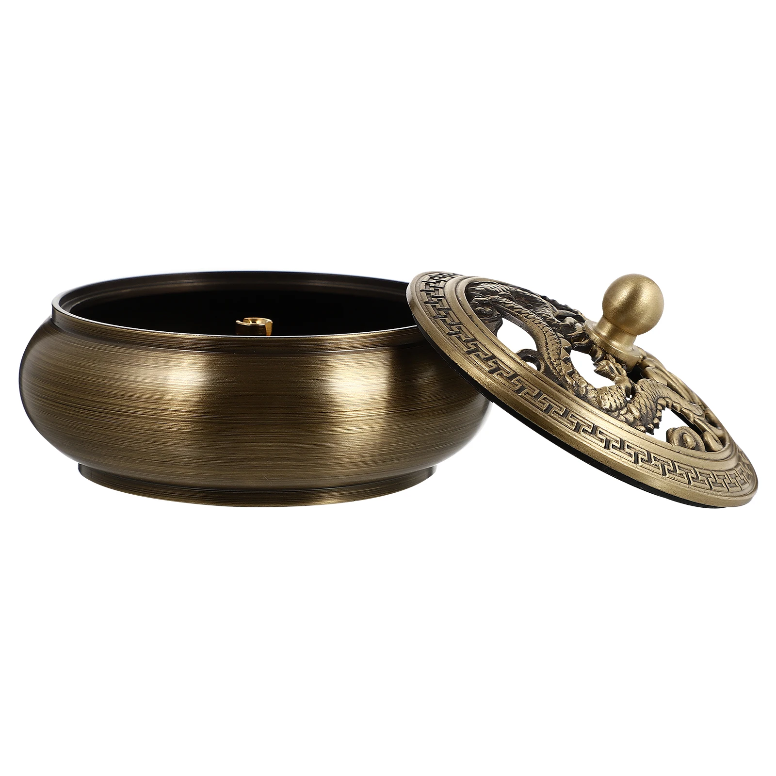 Incense Burner nament Retro Decorative Furnace Home Office Brass Material Decorative Censer Craftsmanship
Incense Burner nament Retro Decorative Furnace Home Office Brass Material Decorative Censer Craftsmanship