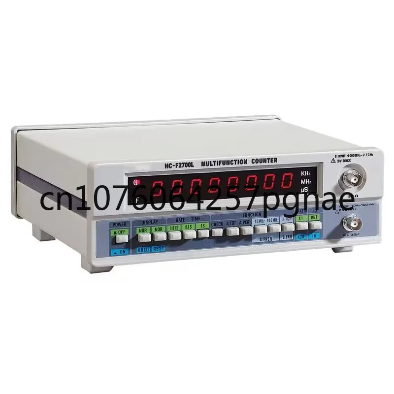 Frequency Meter 2.7G Frequency Crystal Oscillator Signal Counter Test 8 Led Display Hc-F2700L
Frequency Meter 2.7G Frequency Crystal Oscillator Signal Counter Test 8 Led Display Hc-F2700L
