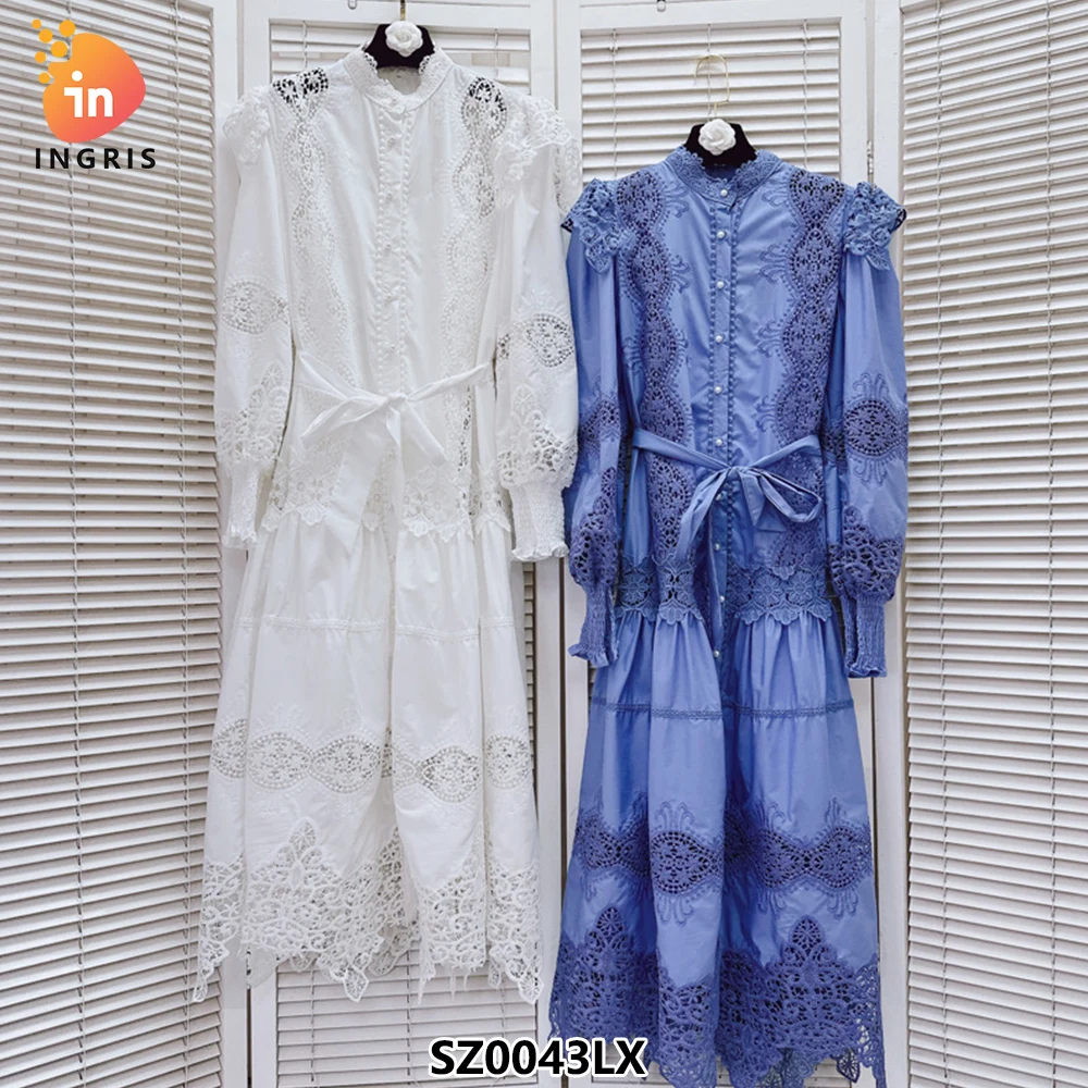 2025 Bettergirl Women Formal Solid Color Linen / Cotton Pearl Button Breathable Hollow Out O-Neck Long Dresses Women-SZ0043LX
2025 Bettergirl Women Formal Solid Color Linen / Cotton Pearl Button Breathable Hollow Out O-Neck Long Dresses Women-SZ0043LX