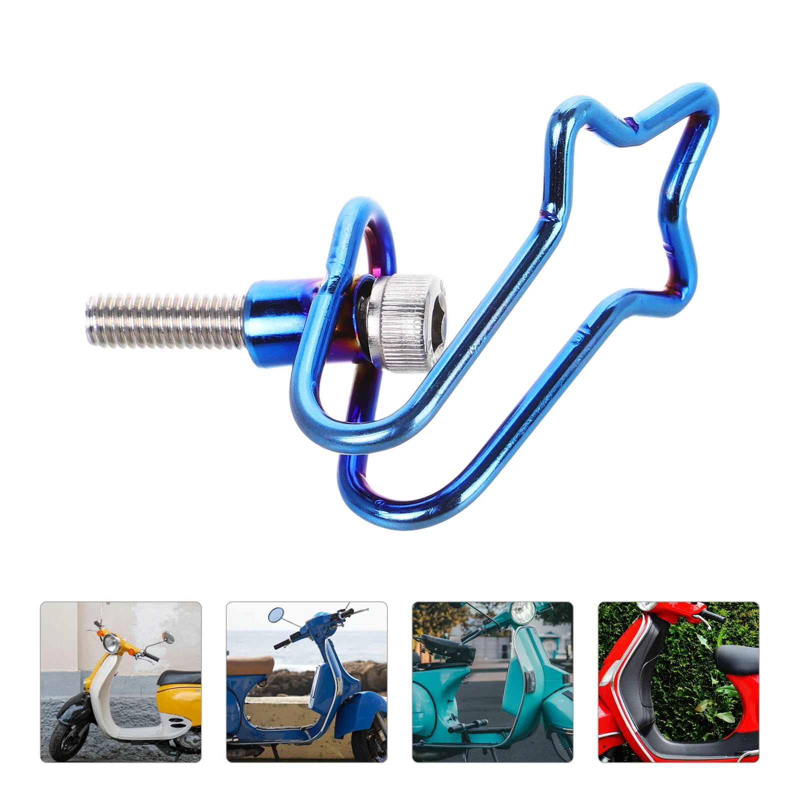 Universal Hook Durable Aluminum Alloy Bag Hanger For Motorcycle Bicycle Storage Holder Stand Compatible With Most Scooter
Universal Hook Durable Aluminum Alloy Bag Hanger For Motorcycle Bicycle Storage Holder Stand Compatible With Most Scooter