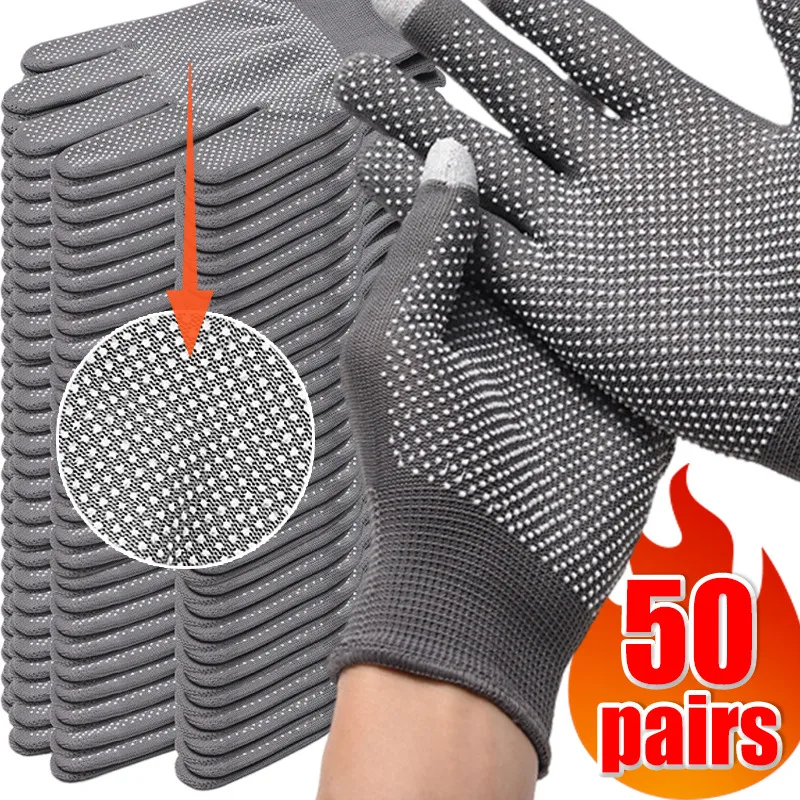 1/50Pairs Riding Anti Slip Work Gloves for Motorcycle Cycling Sports Men Women Lightweight Breathable Touchscreen Outdoor Gloves
1/50Pairs Riding Anti Slip Work Gloves for Motorcycle Cycling Sports Men Women Lightweight Breathable Touchscreen Outdoor Gloves