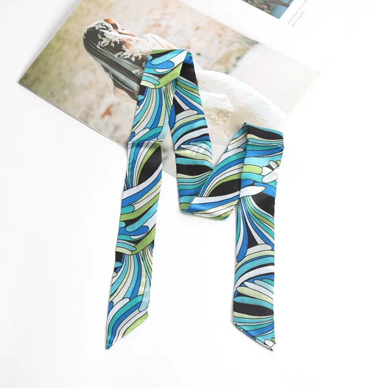 16 Colors Print Flower Scarf for Women Narrow Smooth Ribbon Headbands Neckerchief Handle Bag Band Hair Tie Belt Accessories
16 Colors Print Flower Scarf for Women Narrow Smooth Ribbon Headbands Neckerchief Handle Bag Band Hair Tie Belt Accessories