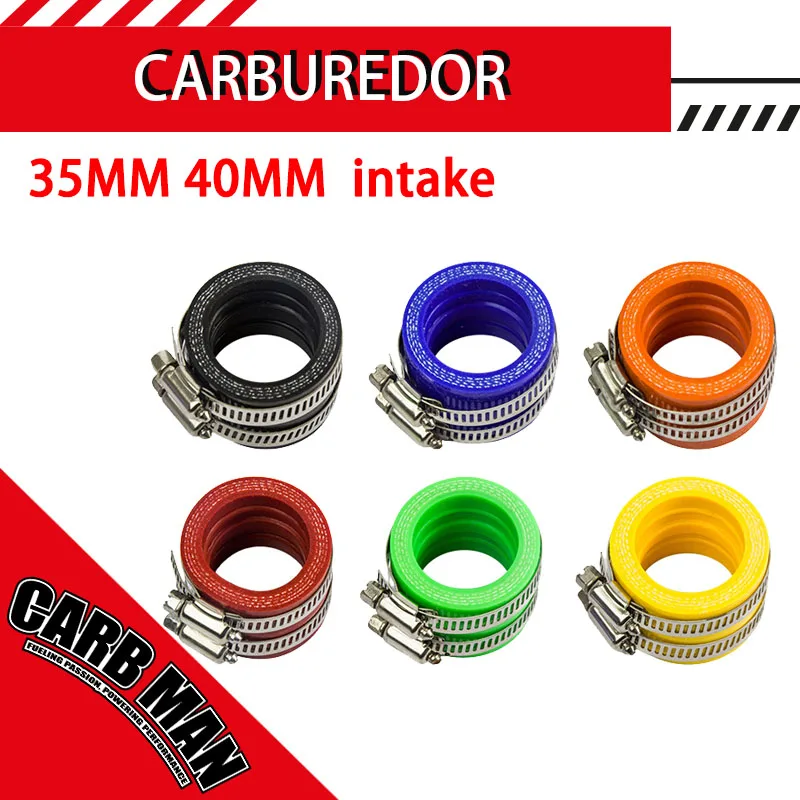 Rubber Intake Motorcycle Carburetor Adapter 35mm/40mm Inlet Pipe For 34PJ KEIHIN OKO KOSO PWM PWK TM TMX KTM KR PE NSR
Rubber Intake Motorcycle Carburetor Adapter 35mm/40mm Inlet Pipe For 34PJ KEIHIN OKO KOSO PWM PWK TM TMX KTM KR PE NSR