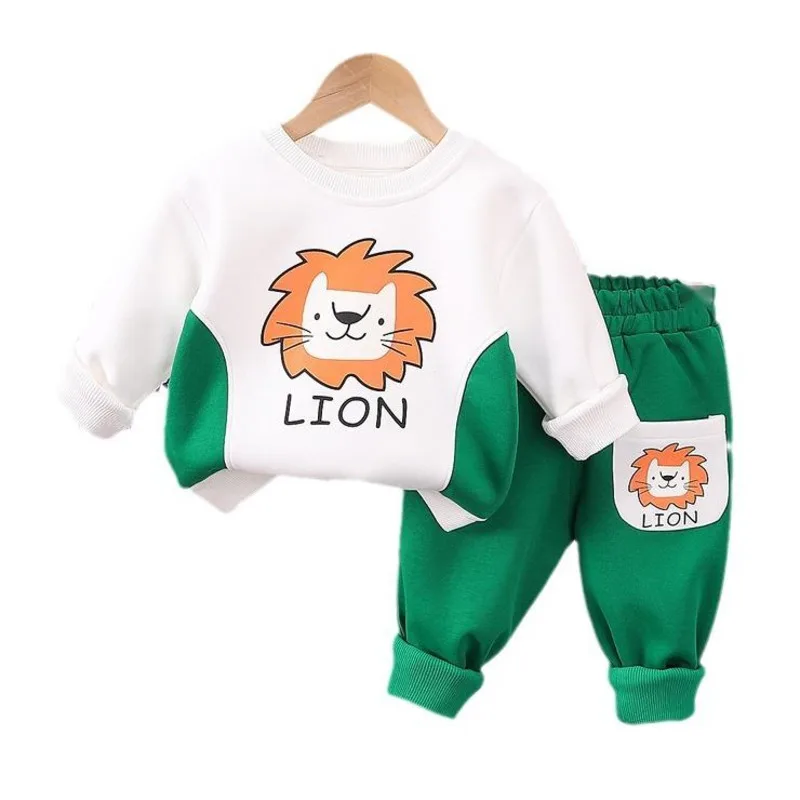 New Spring Autumn Baby Boys Clothes Suit Children Girls Casual T-Shirt Pants 2Pcs/Sets Toddler Sports Costume Kids Tracksuits
New Spring Autumn Baby Boys Clothes Suit Children Girls Casual T-Shirt Pants 2Pcs/Sets Toddler Sports Costume Kids Tracksuits