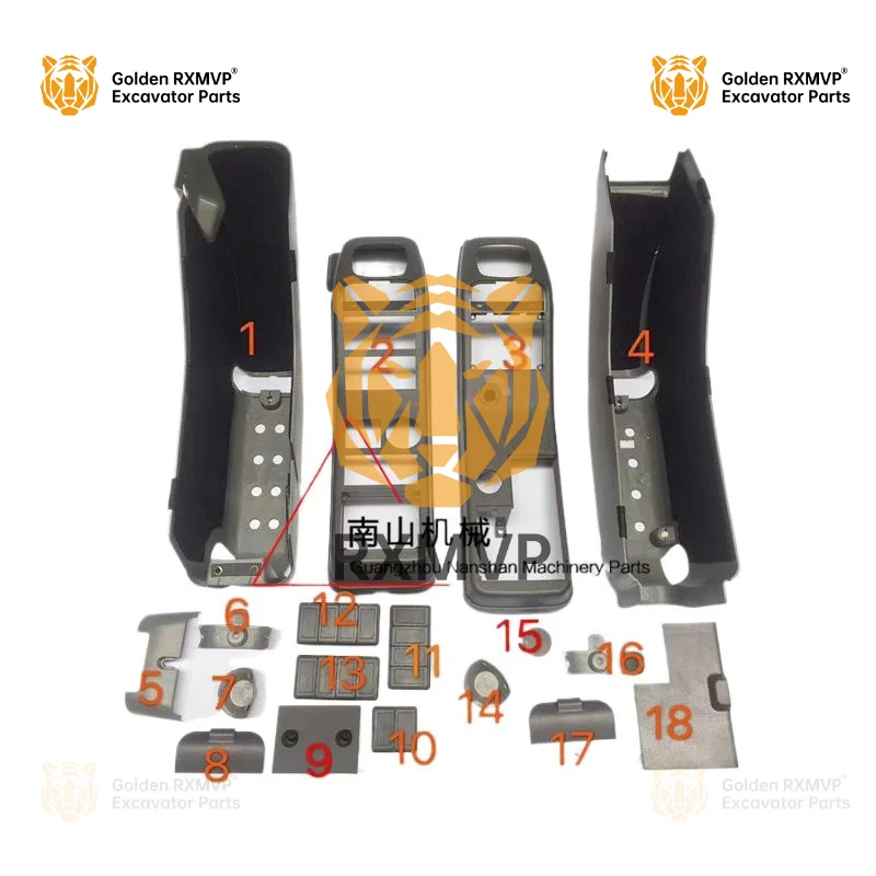 For Vol-vo Ec210b/240/290/360b Control Lever Armrest Box Decorative Panel Interior Trim Excavator Accessories
For Vol-vo Ec210b/240/290/360b Control Lever Armrest Box Decorative Panel Interior Trim Excavator Accessories