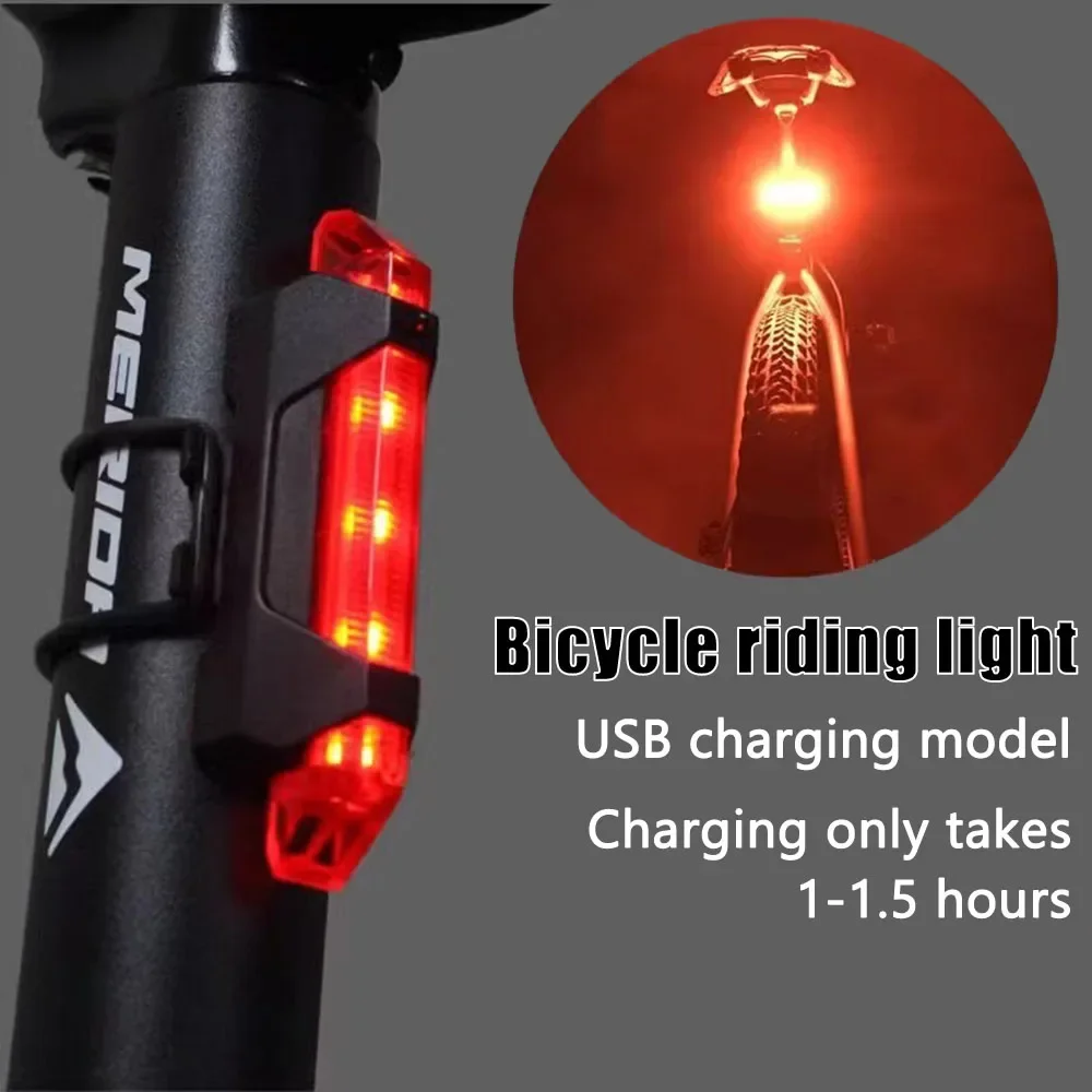 Bicycle light USB Rechargeable charging taillights night riding safety equipment taillights warning Lamp road bike mountain bike
Bicycle light USB Rechargeable charging taillights night riding safety equipment taillights warning Lamp road bike mountain bike