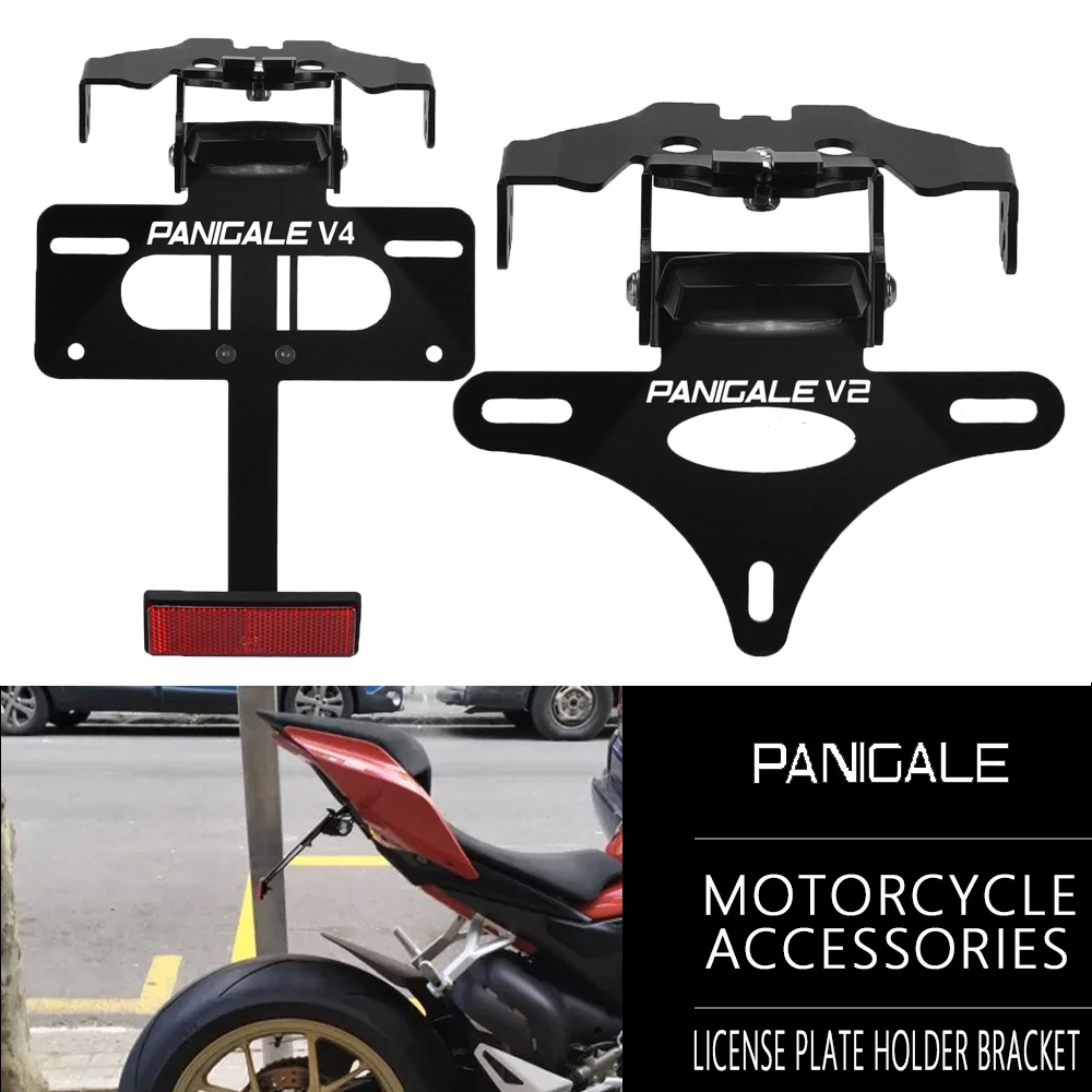 For DUCATI Panigale V4 SP V4S V4R 2018-2024 Streetfighter V4 V2 License Plate Holder Tail Light Bracket Tidy Fender Eliminator
For DUCATI Panigale V4 SP V4S V4R 2018-2024 Streetfighter V4 V2 License Plate Holder Tail Light Bracket Tidy Fender Eliminator