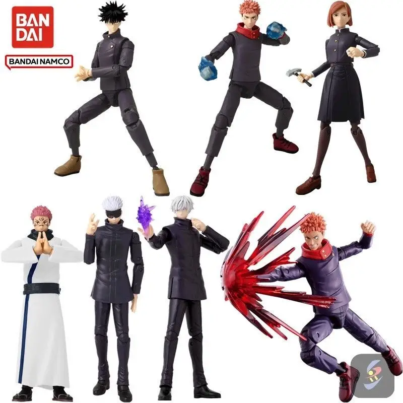 17 см Bandai оригинальная фигурка Jujutsu Kaisen Gojou Satoru Itadori Yuji Fushiguro Megumi, экшн-фигурка аниме, игрушки, подарки
17 см Bandai оригинальная фигурка Jujutsu Kaisen Gojou Satoru Itadori Yuji Fushiguro Megumi, экшн-фигурка аниме, игрушки, подарки