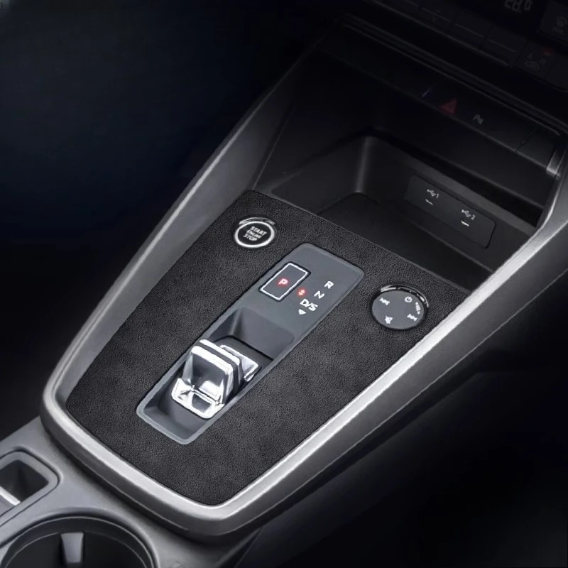 Decorative sticker for central control gear shift panel For Audi A3l/A3 suede Interior stickers
Decorative sticker for central control gear shift panel For Audi A3l/A3 suede Interior stickers