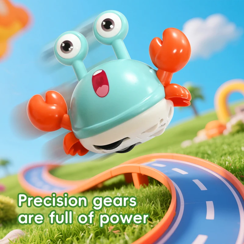 Crab Crawl Toy for baby Walking Creative Safe Cute Crawling Press Clockwork Toys Educational Toddler Kids Birthday Gifts
Crab Crawl Toy for baby Walking Creative Safe Cute Crawling Press Clockwork Toys Educational Toddler Kids Birthday Gifts