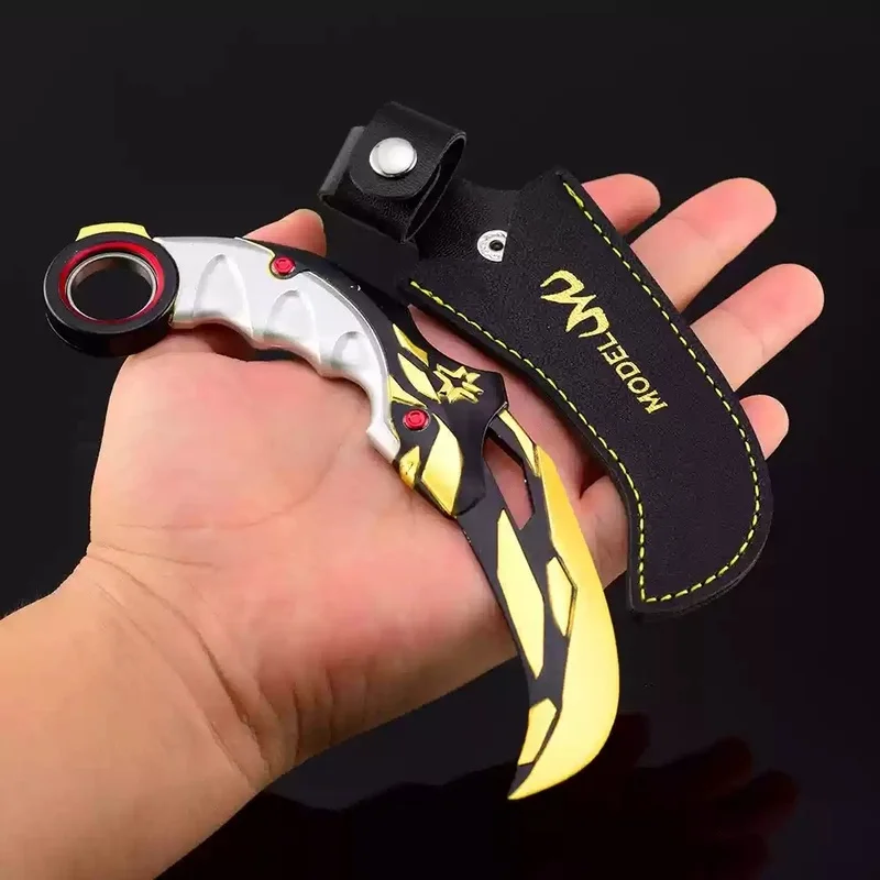 21cm Valorant Game Peripheral Metal Weapon Model Desktop Toy Alloy Weapon Ornament Holiday Gift Toys For Children
21cm Valorant Game Peripheral Metal Weapon Model Desktop Toy Alloy Weapon Ornament Holiday Gift Toys For Children