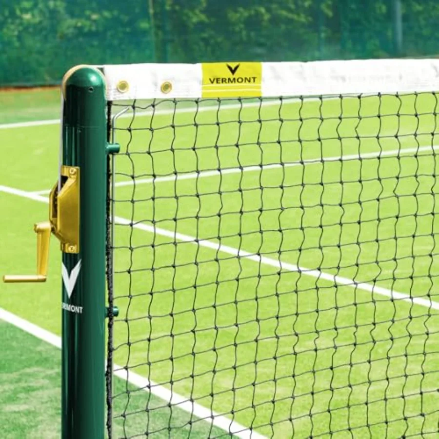 Tennis Net Championship Quality Heavy-Duty HDPE 42ft Doubles or 33ft Singles 4 Thickness Options 2mm3.5mm
Tennis Net Championship Quality Heavy-Duty HDPE 42ft Doubles or 33ft Singles 4 Thickness Options 2mm3.5mm