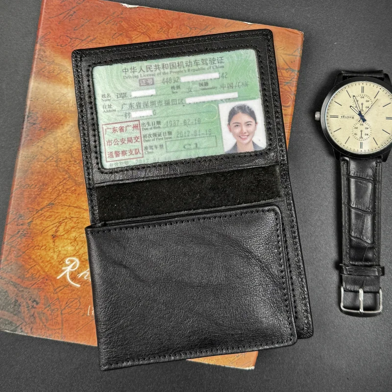 Genuine Leather ID Card Holder Driver License Cover Soft Leather Ancient Design Fashion Card Case Slim Wallet
Genuine Leather ID Card Holder Driver License Cover Soft Leather Ancient Design Fashion Card Case Slim Wallet