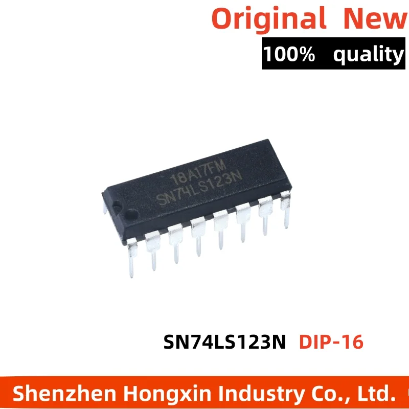 10 pieces Directly inserted SN74LS123N DIP-16 HD74LS123P reconfigurable bistable trigger
10 pieces Directly inserted SN74LS123N DIP-16 HD74LS123P reconfigurable bistable trigger
