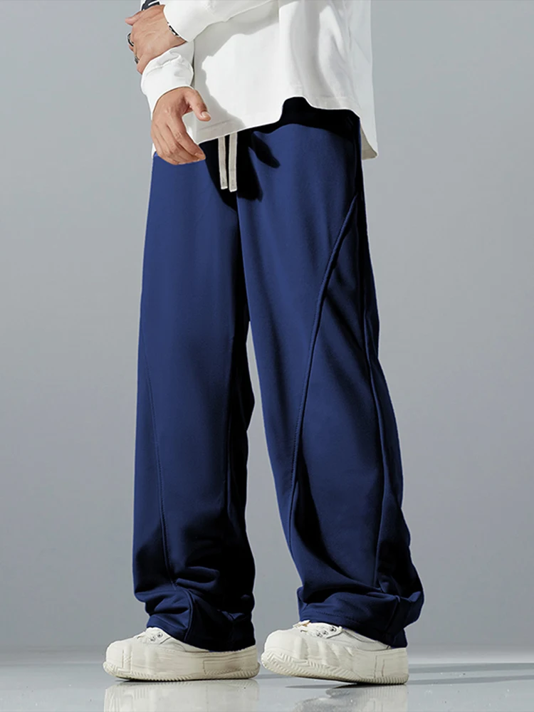 2025 New American Sweatpants Fashion Casual Straight Solid Color Mopping Pants Spring And Summer Hip-Hop Men's Clothing
2025 New American Sweatpants Fashion Casual Straight Solid Color Mopping Pants Spring And Summer Hip-Hop Men's Clothing