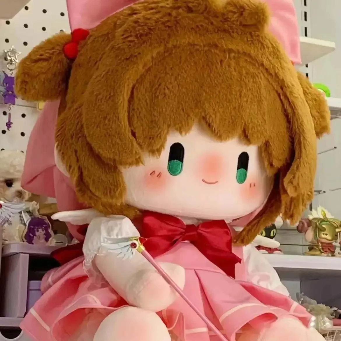 Cardcaptor Sakura Game Card Captor Сидячая поза Плюшевая хлопковая кукла Тело Плюшевая подушка Одевание наряд Игрушки Подарок 40 см
Cardcaptor Sakura Game Card Captor Сидячая поза Плюшевая хлопковая кукла Тело Плюшевая подушка Одевание наряд Игрушки Подарок 40 см