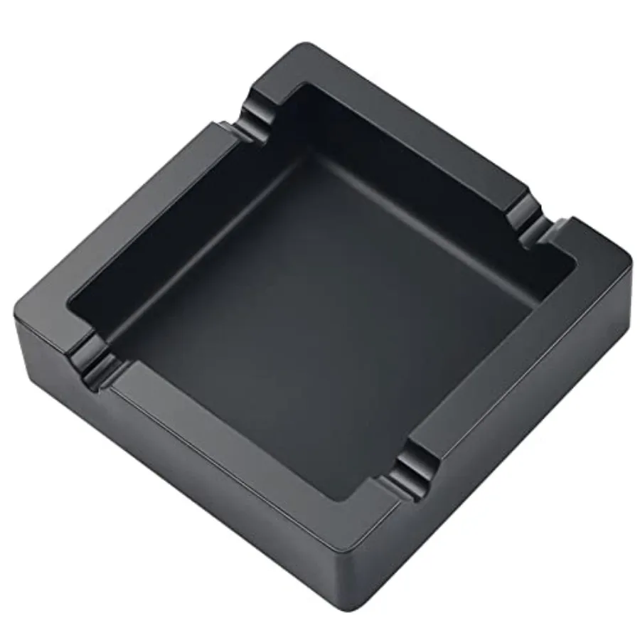 Cigar Ashtray Big Ashtrays for Cigarettes Outdoors Patio Large Black 4 Dual-use Rest Unbreakable Silicone Cigar Cigarette Ashtr
Cigar Ashtray Big Ashtrays for Cigarettes Outdoors Patio Large Black 4 Dual-use Rest Unbreakable Silicone Cigar Cigarette Ashtr