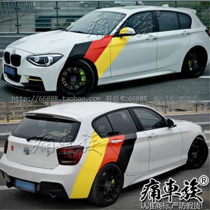 Новые спортивные наклейки для автомобиля, виниловая пленка для кузова автомобиля, аксессуары для BMW 1 серии Golf 6 Golf 7 Golf 8
Новые спортивные наклейки для автомобиля, виниловая пленка для кузова автомобиля, аксессуары для BMW 1 серии Golf 6 Golf 7 Golf 8
