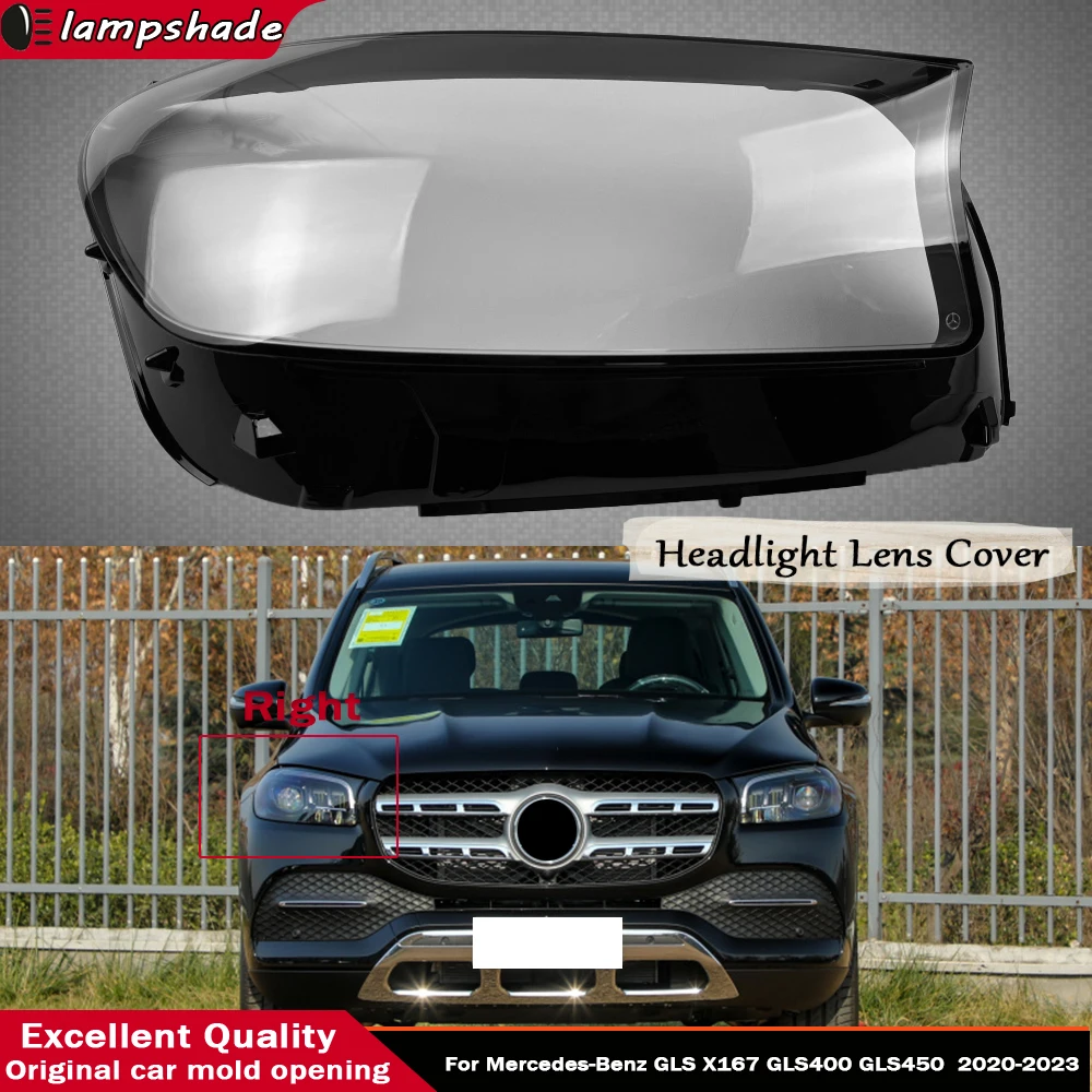 Car Headlamp Lens Cover Transparent Lampshade Clear Headlight Shell For Mercedes-Benz GLS X167 GLS400 GLS450 2020 2021 2022 2023
Car Headlamp Lens Cover Transparent Lampshade Clear Headlight Shell For Mercedes-Benz GLS X167 GLS400 GLS450 2020 2021 2022 2023