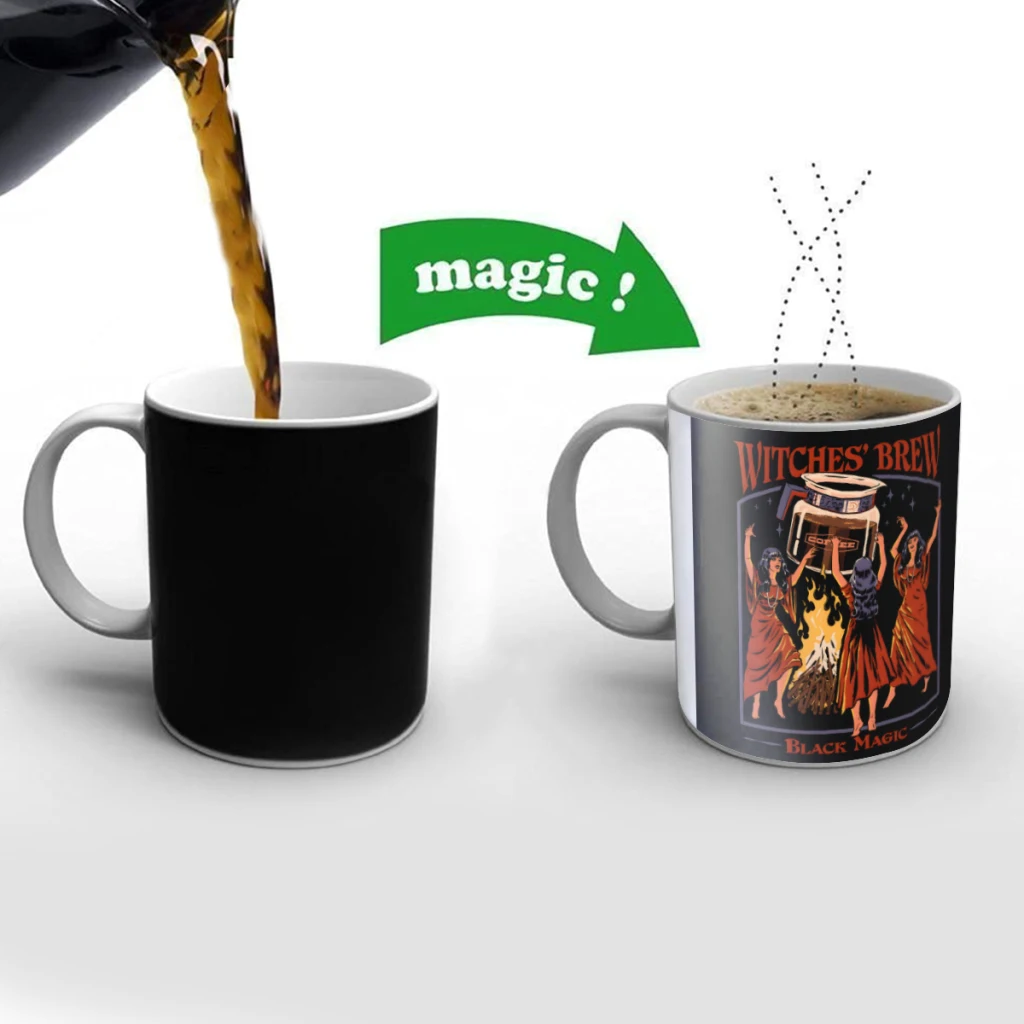 Witches Brew Creativity Change Color Chang mug Ceramic mug Hot Coffee Cup Breakfast Cup Mug Friend Gift
Witches Brew Creativity Change Color Chang mug Ceramic mug Hot Coffee Cup Breakfast Cup Mug Friend Gift