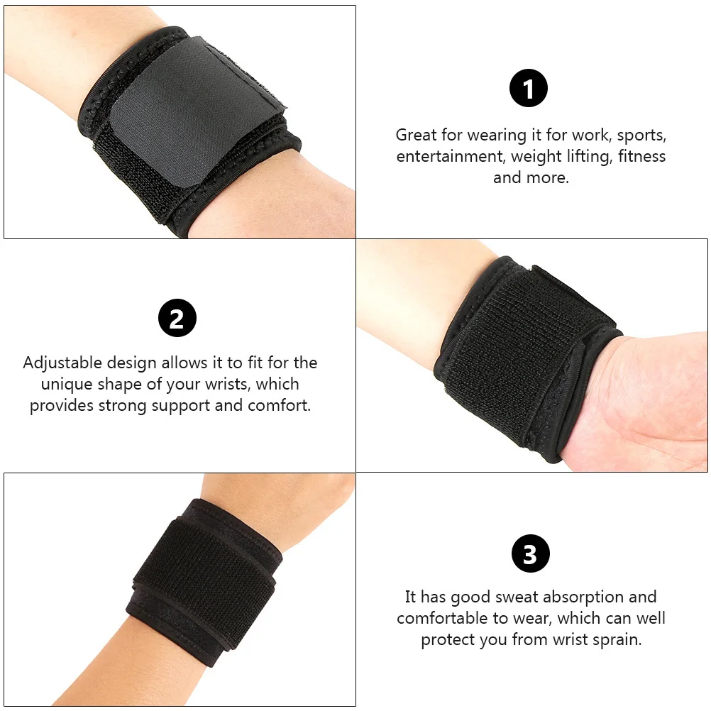 2Pcs Breathable Compression Wrist Sleeves Adjustable Support Wrap for Arthritis Sprain Pain Relief during Workout Daily Use
2Pcs Breathable Compression Wrist Sleeves Adjustable Support Wrap for Arthritis Sprain Pain Relief during Workout Daily Use