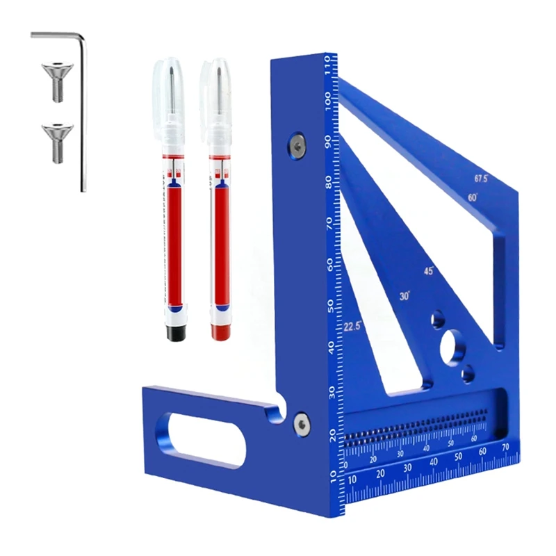 Top Deals 3D Multi-Angle Measuring Ruler, 7X8 Inch Woodworking Speedsquare Tool For Engineering & Construction
Top Deals 3D Multi-Angle Measuring Ruler, 7X8 Inch Woodworking Speedsquare Tool For Engineering & Construction